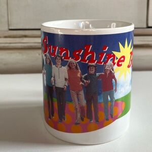 Vintage Brady Bunch Mug "Have a Sunshine Day"  Taiwan 1997 Coffee Tea TV Show